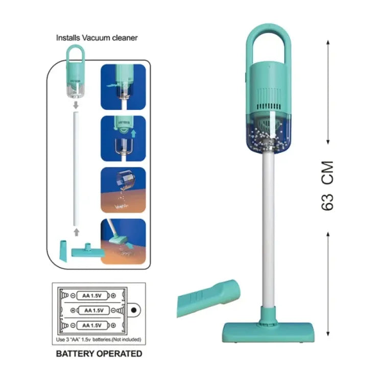 Aspirator de Jucarie pentru Copii – Clean Tools, Verde